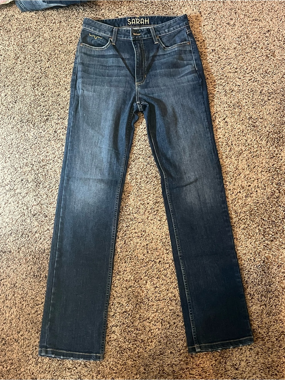 Kimes Ranch Women's Dark Blue Boot Cut Jeans